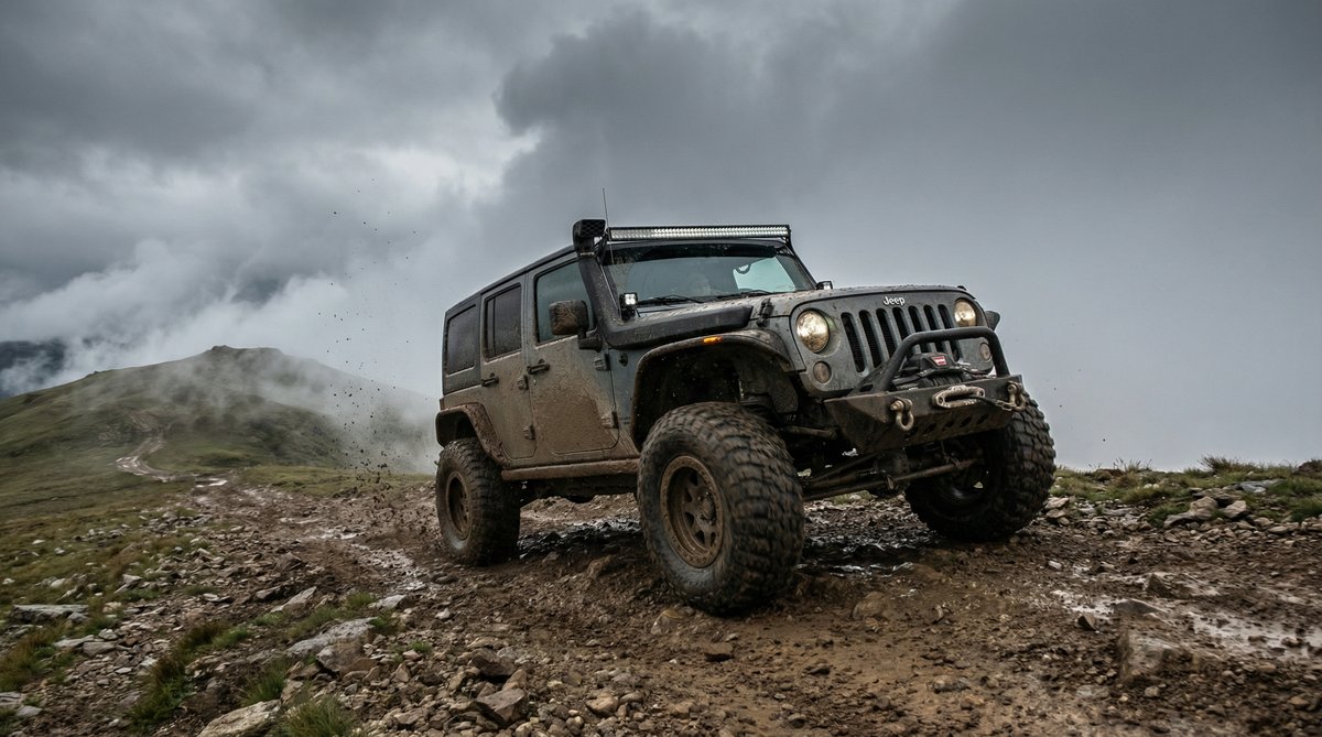 麻豆传媒视频：Jeep牧马人越野