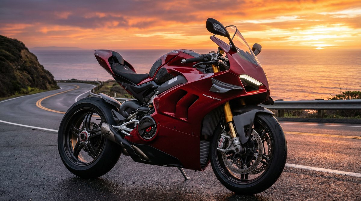 麻豆传媒视频：杜卡迪V4摩托车